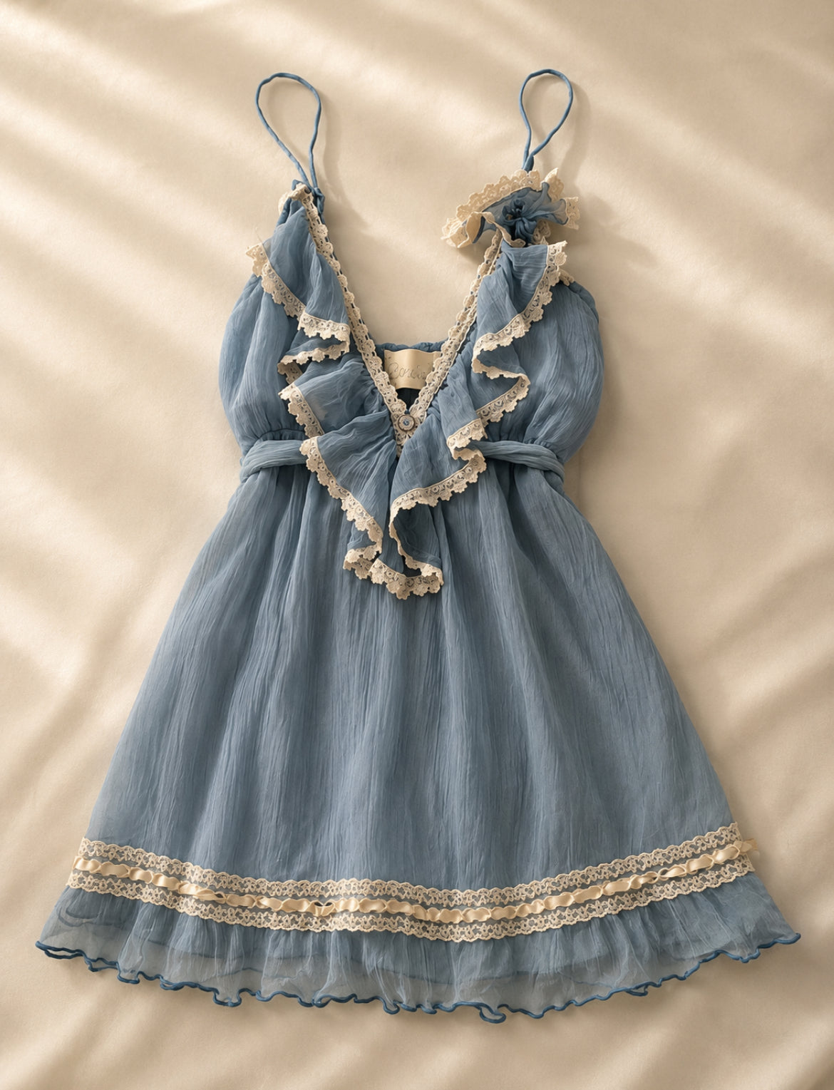 Винтидж копринен топ River Island