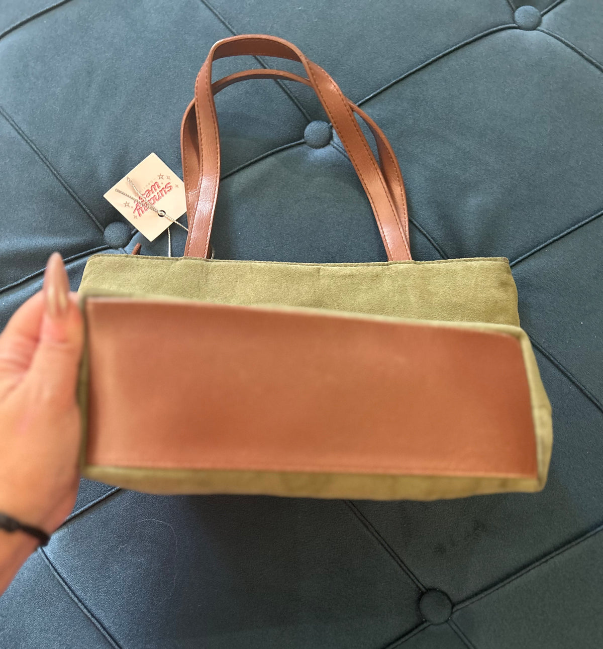 Longaberger Embroidered Picnic Tote чанта