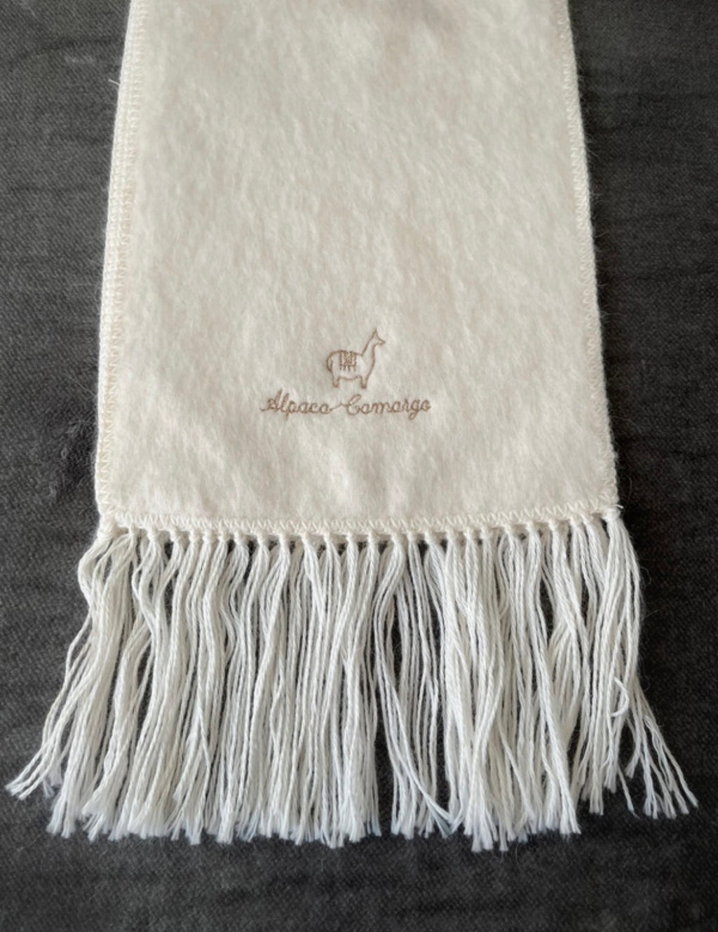 Alpaca Camargo шал от алпака с ресни
