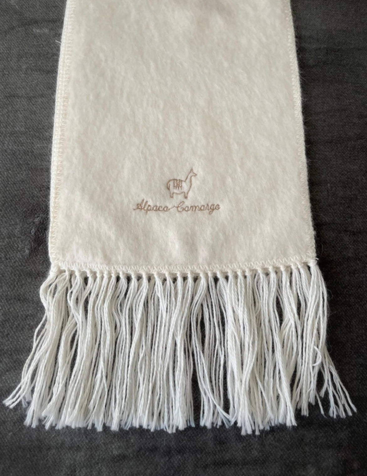 Alpaca Camargo шал от алпака с ресни
