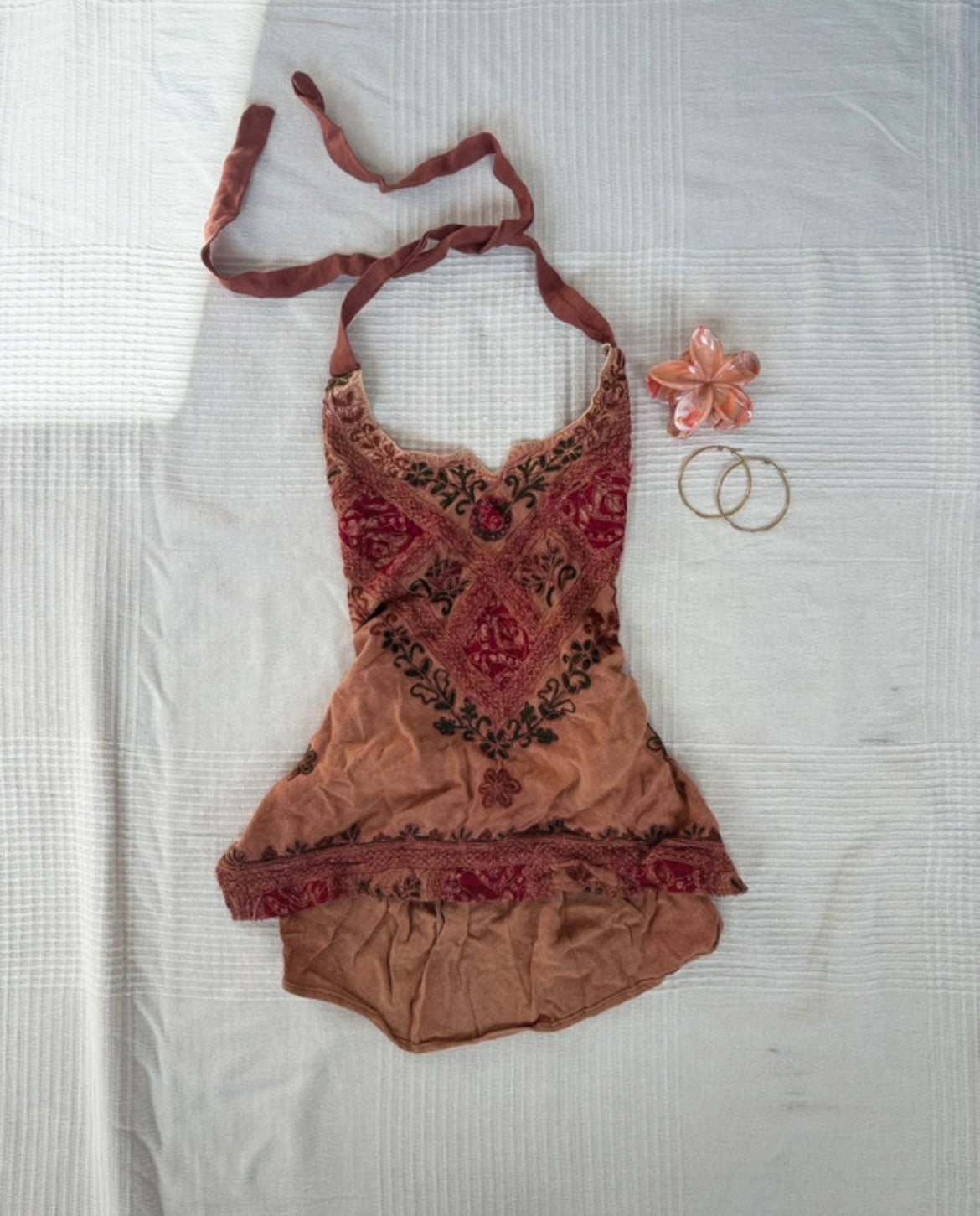 Handmade халтер топ