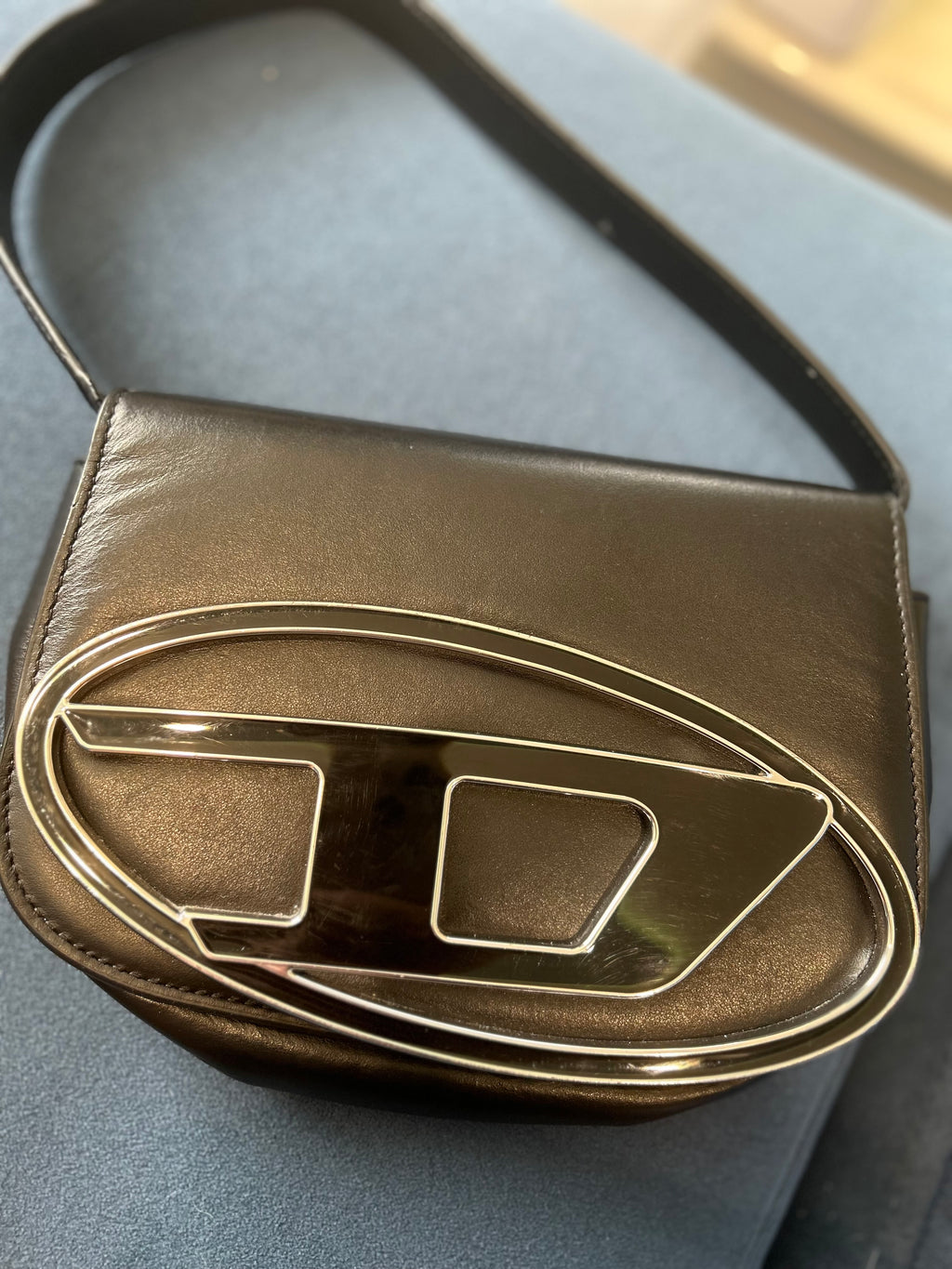 Diesel 1DR черна shoulder чанта