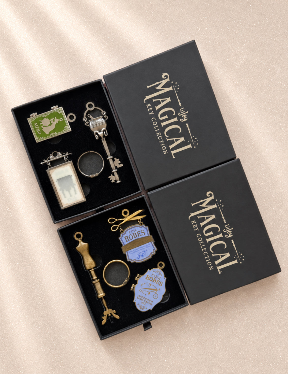 Официален колекционерски комплект LitJoy Crate Harry Potter Magical Key Collection - 2 броя