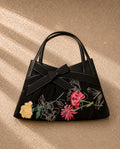 Копринена винтидж чанта Karen Millen