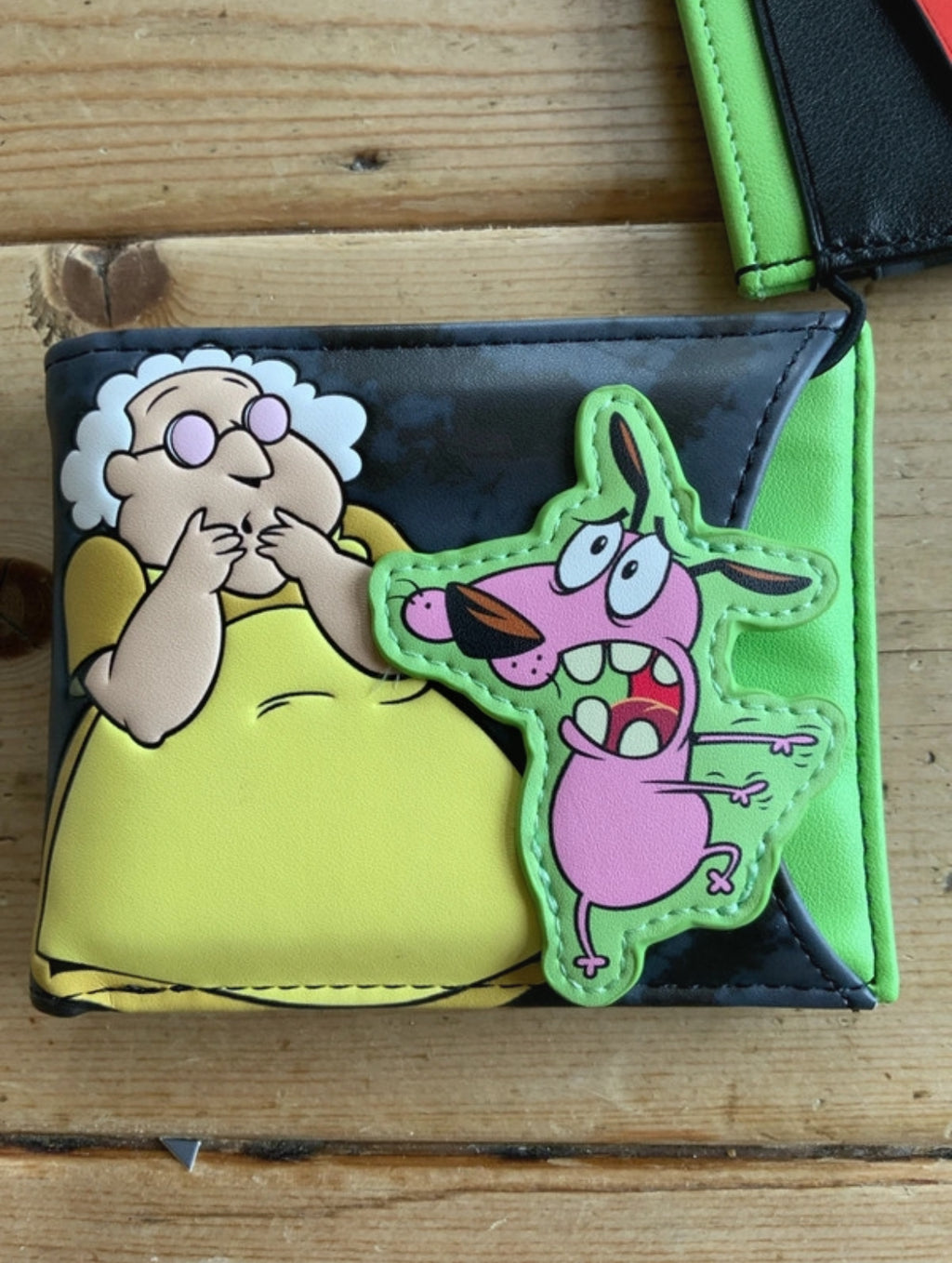 Courage the Cowardly Dog портмоне & card holder комплект