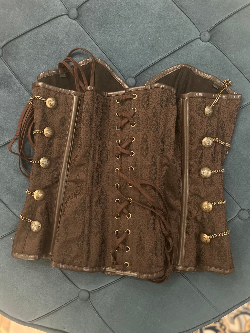 Структуриран Corset Story steampunk корсет (Plus Size)