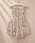 Zara floral corset mini рокля
