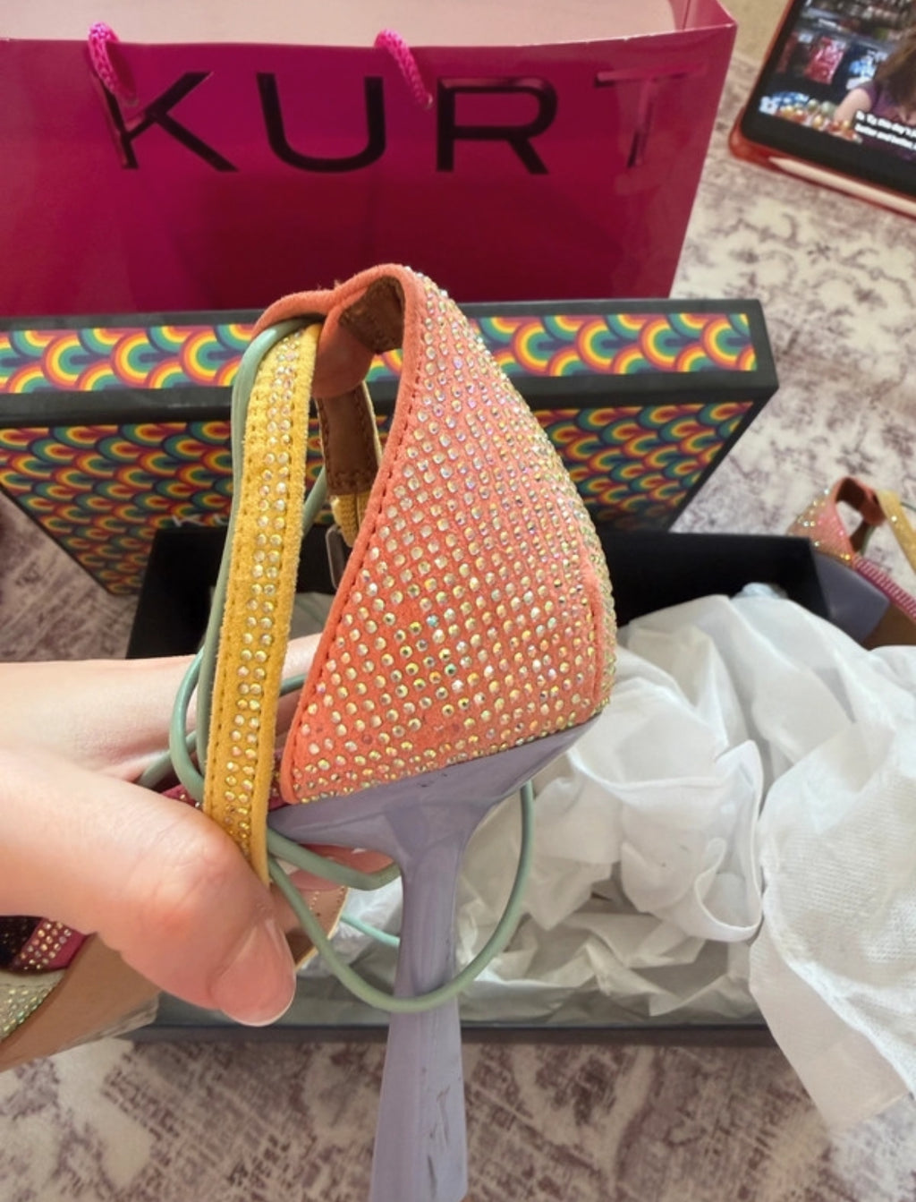 Kurt Geiger embellished heels с истински statement дизайн
