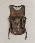 Jaded London Rebirth Studded Tank Top