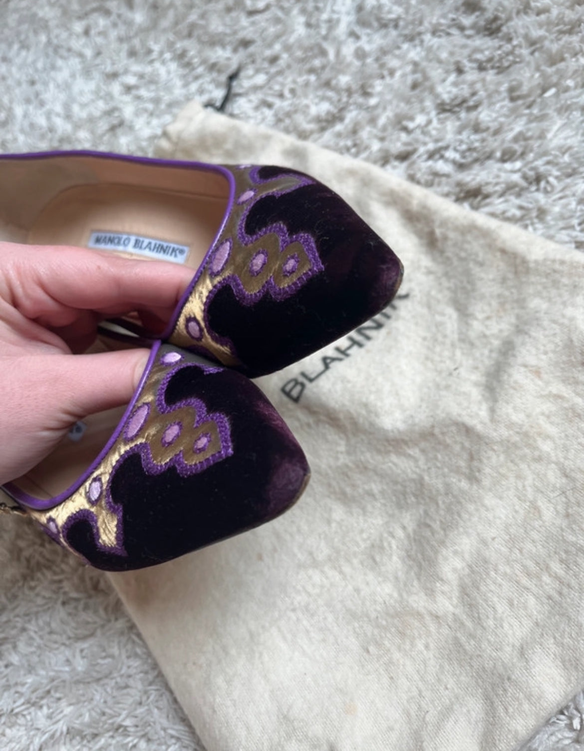 Ексклузивни винтидж обувки Manolo Blahnik x Neiman Marcus от септември 2005 г. - 37,5