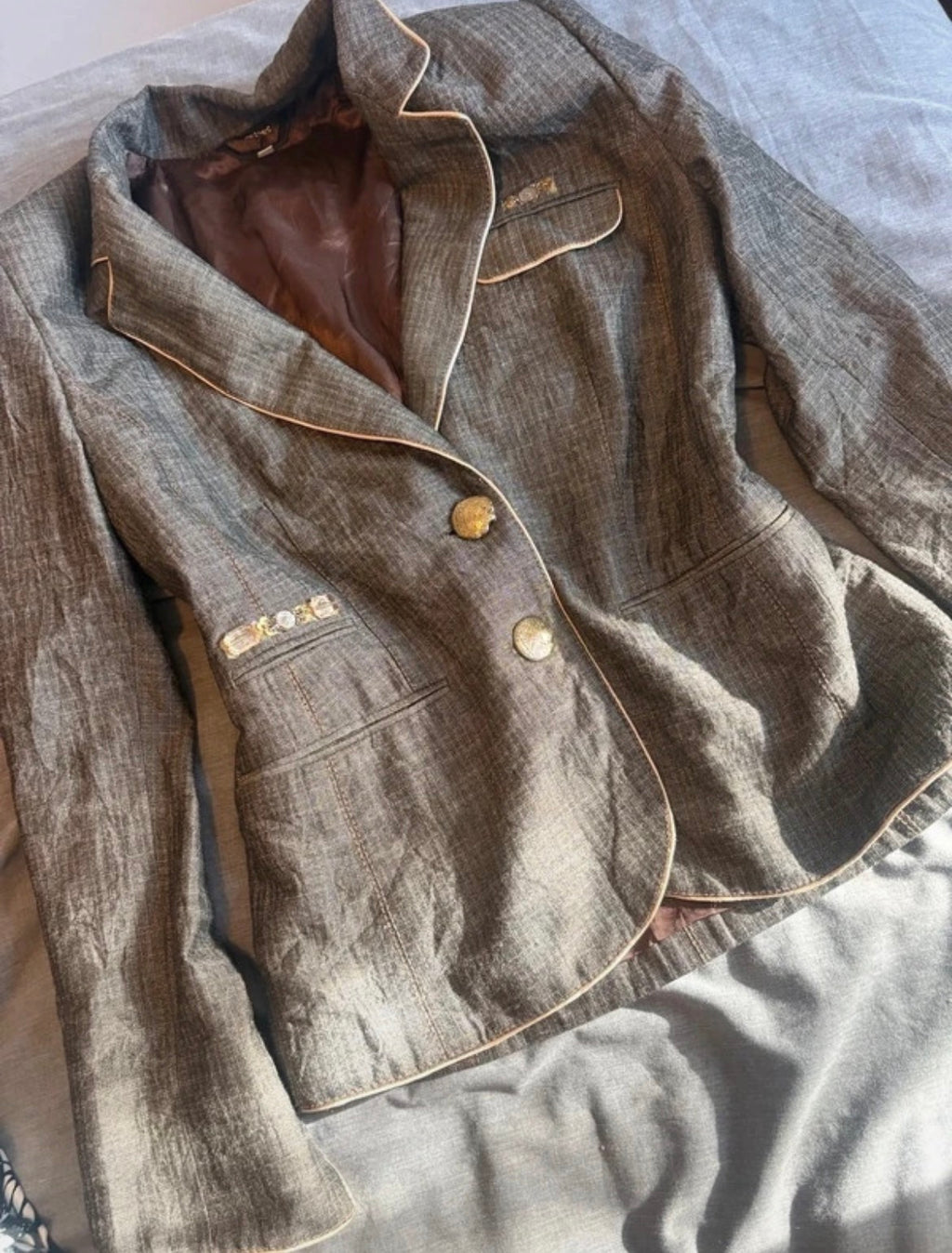 Vintage 90s Moodus Art Tailored Blazer