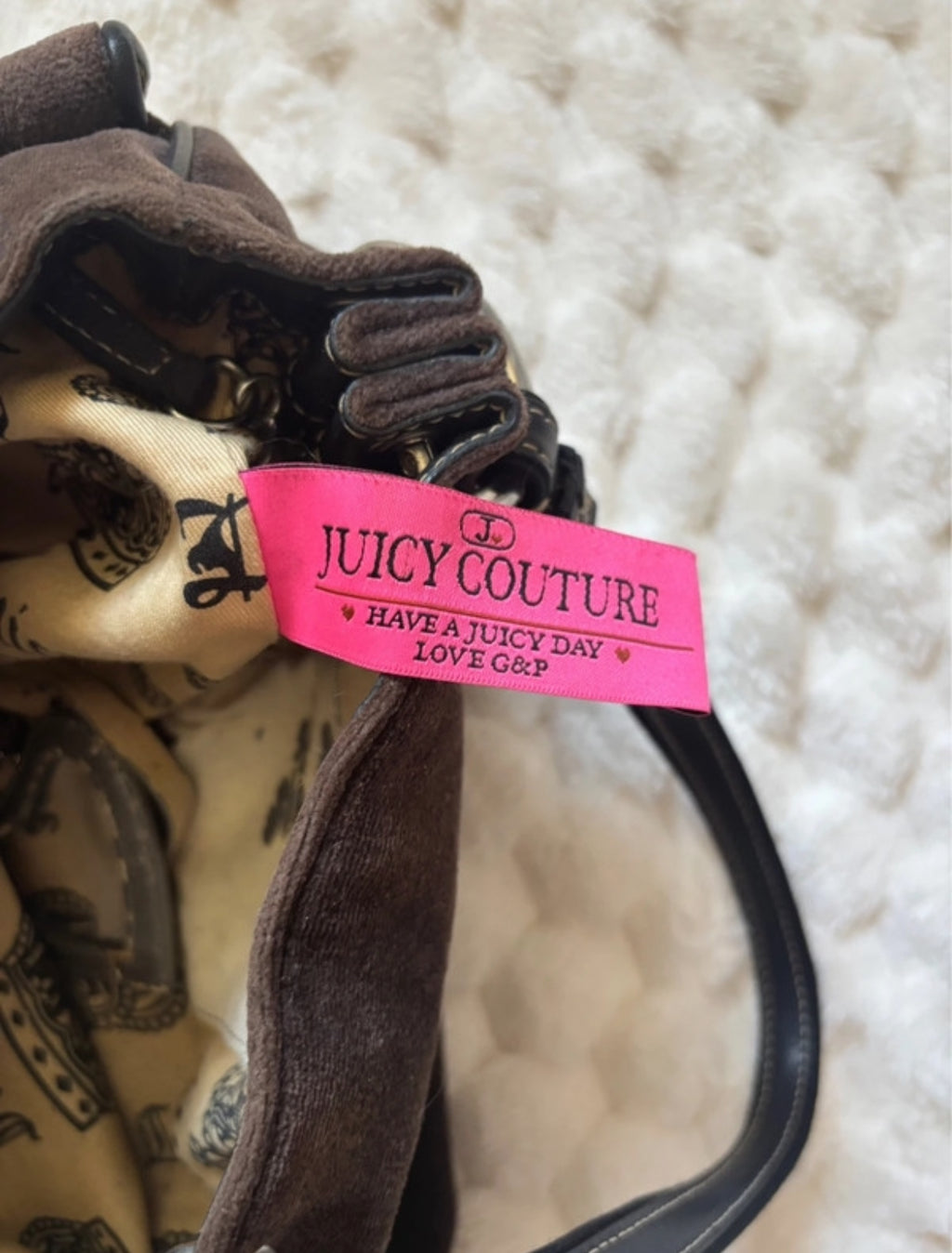 Оригинална винтидж чанта Juicy Couture