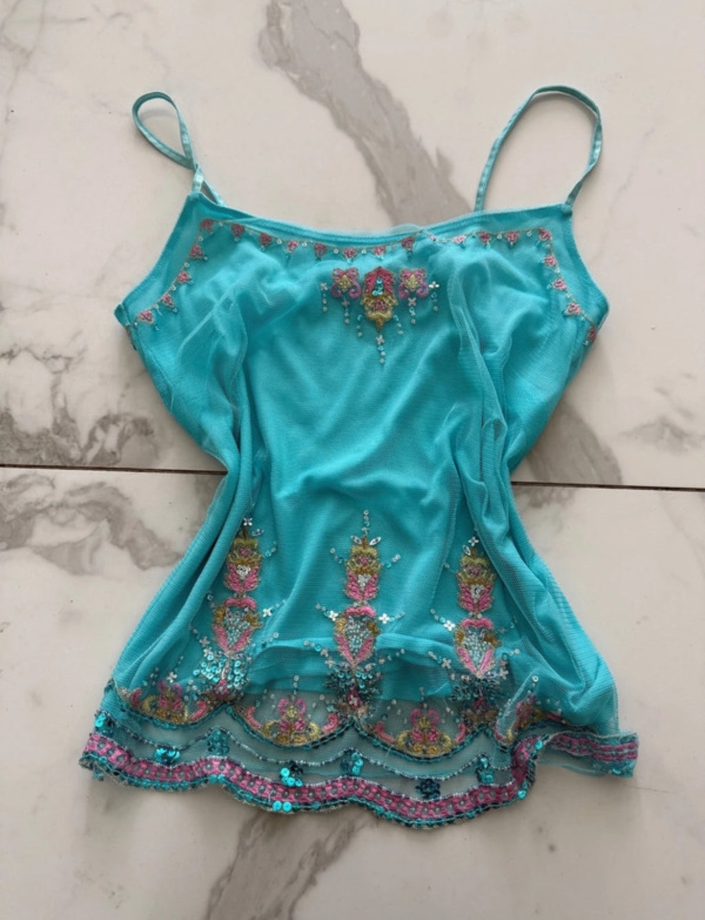 Винтидж Oasis cami топ