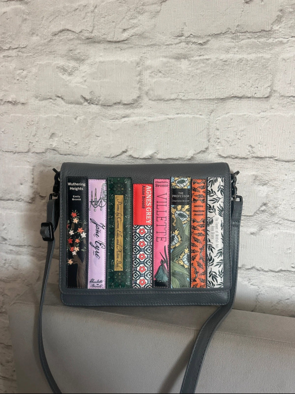 Кожена crossbody чанта Yoshi Brontë Bookworm
