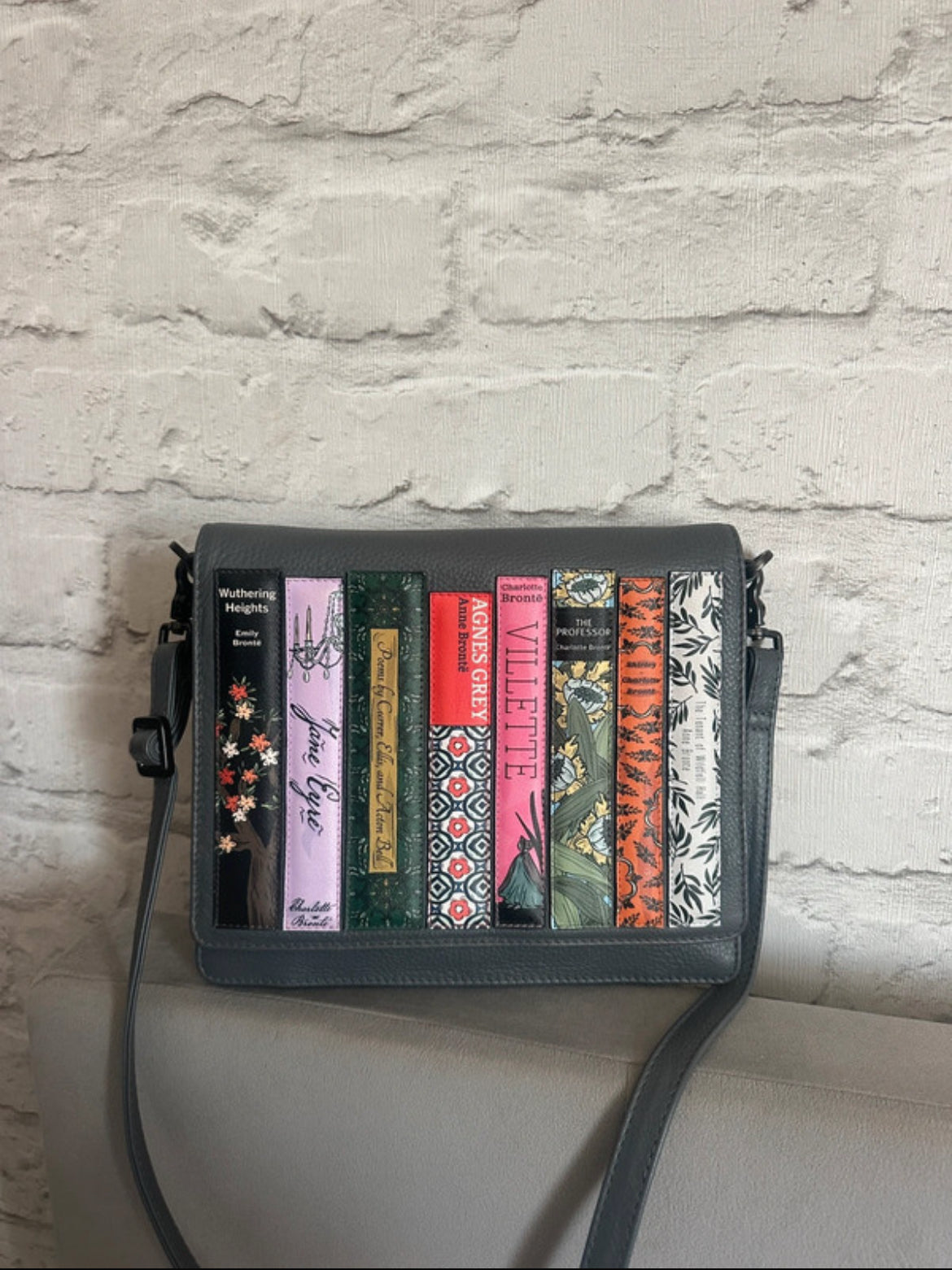 Кожена crossbody чанта Yoshi Brontë Bookworm