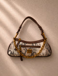 Ефектна Steve Madden shoulder bag с faux snakeskin принт