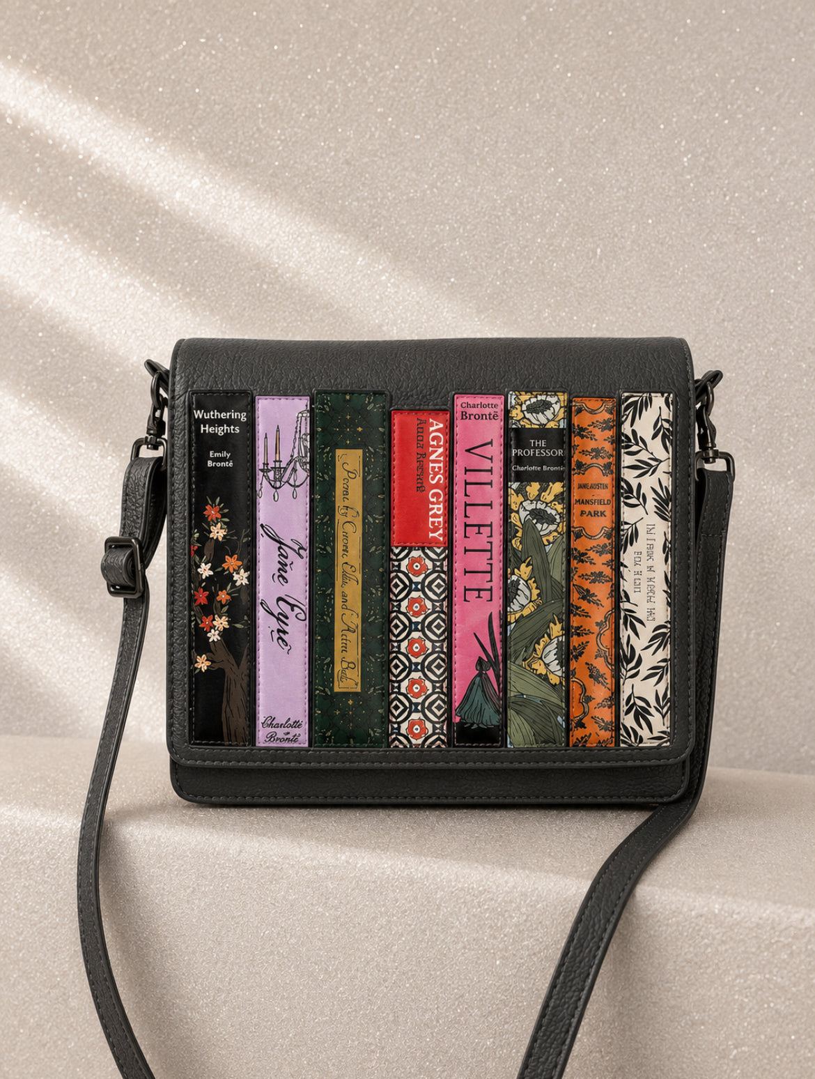 Кожена crossbody чанта Yoshi Brontë Bookworm