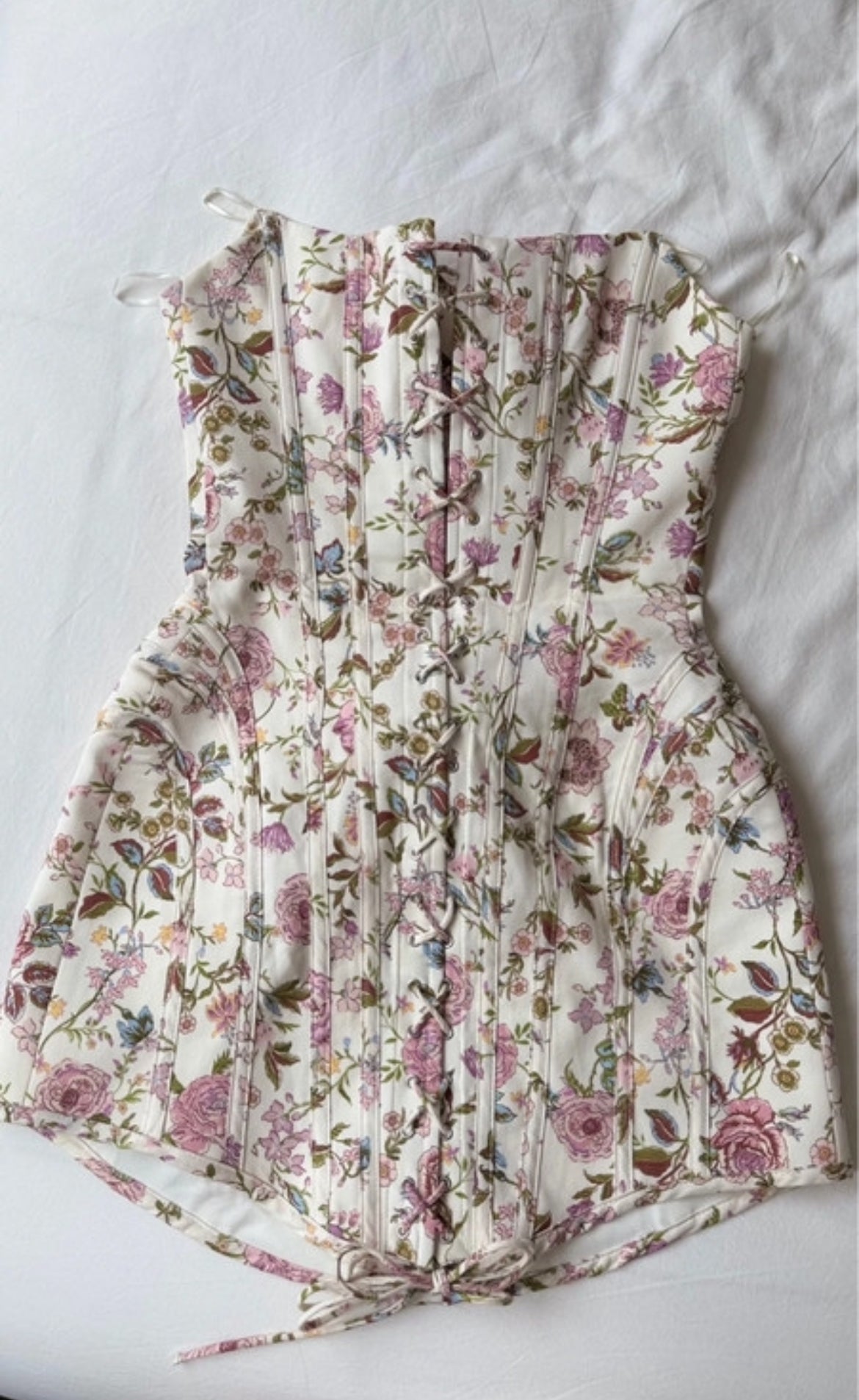 Мини корсетна рокля Zara