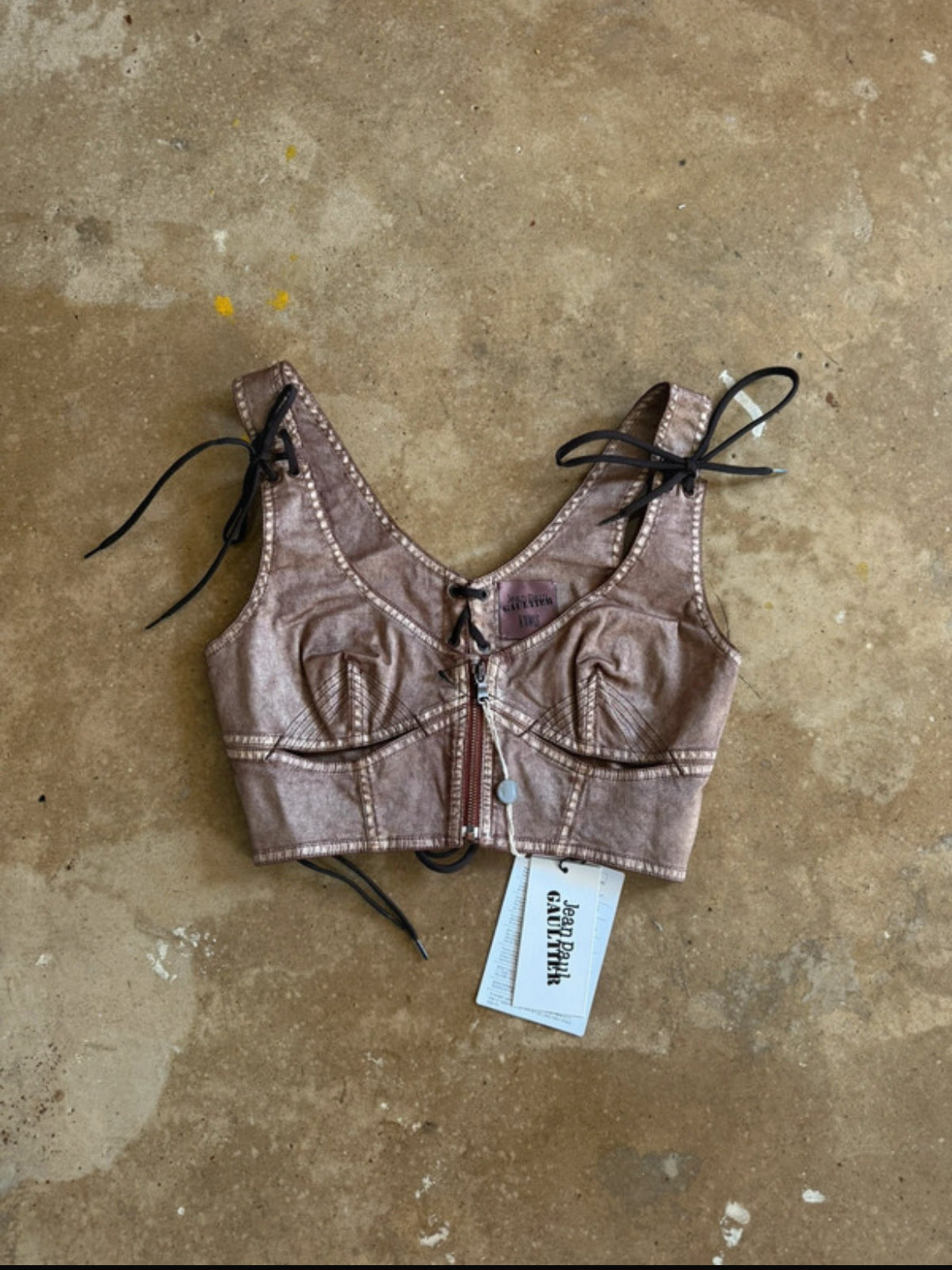 Изключително рядък Jean Paul Gaultier x KNWLS корсет