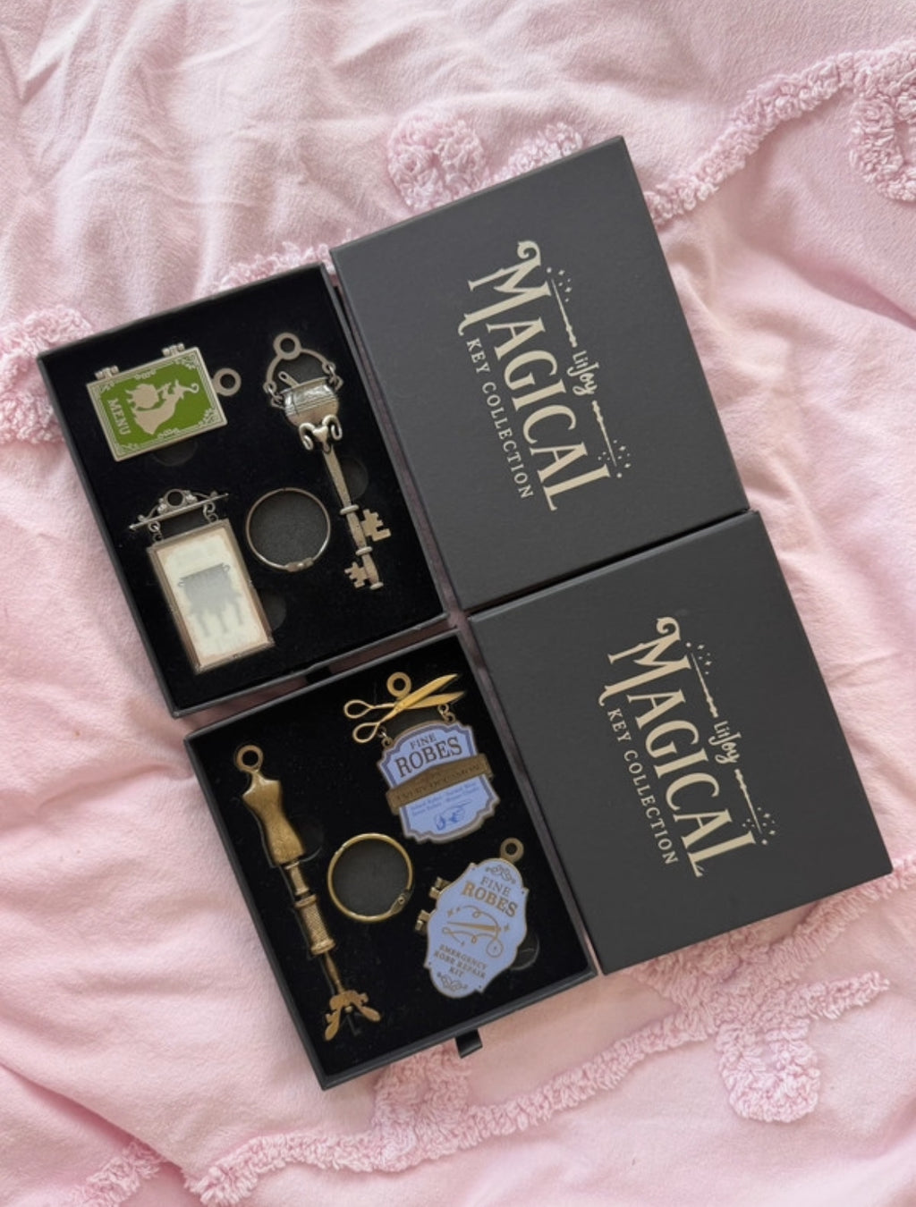 Официален колекционерски комплект LitJoy Crate Harry Potter Magical Key Collection - 2 броя