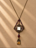 Vintage Y2K boho statement колие