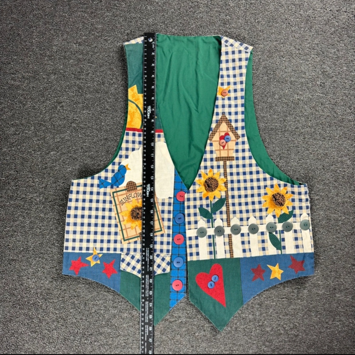 Handmade patchwork елек