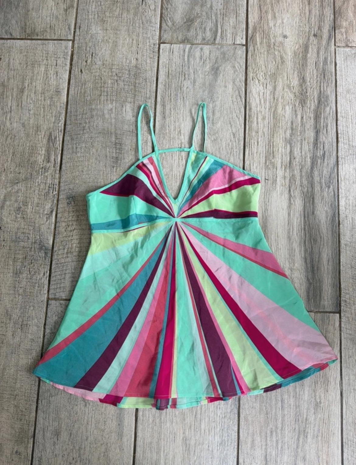 Warehouse Y2K Cami Top - 100% коприна