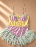 Сатенен playsuit от The Dolls House