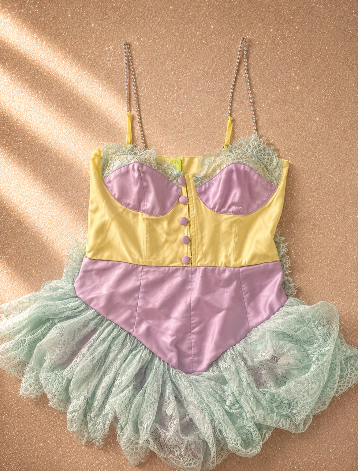 Сатенен playsuit от The Dolls House