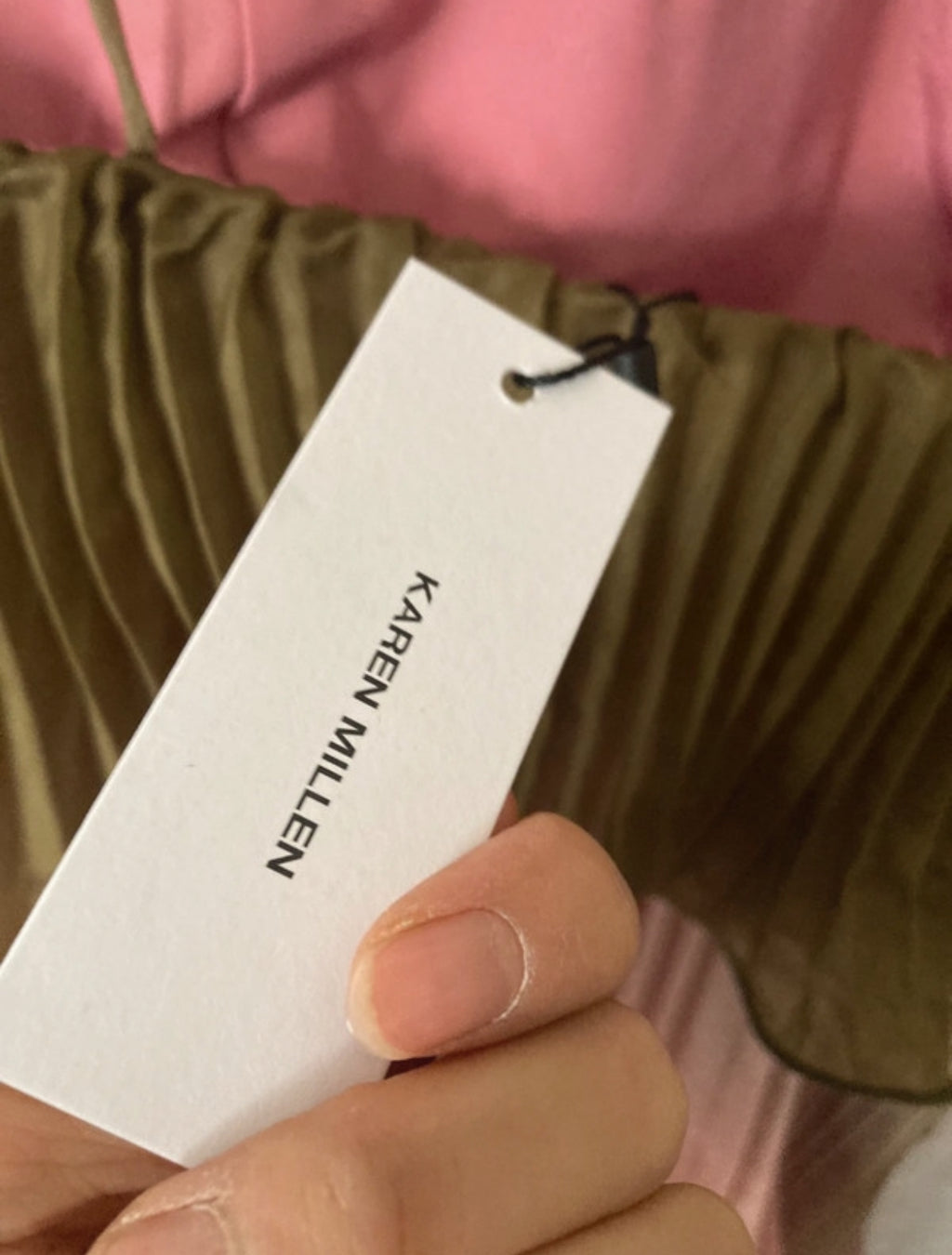 Ефектна Karen Millen плисирана maxi рокля