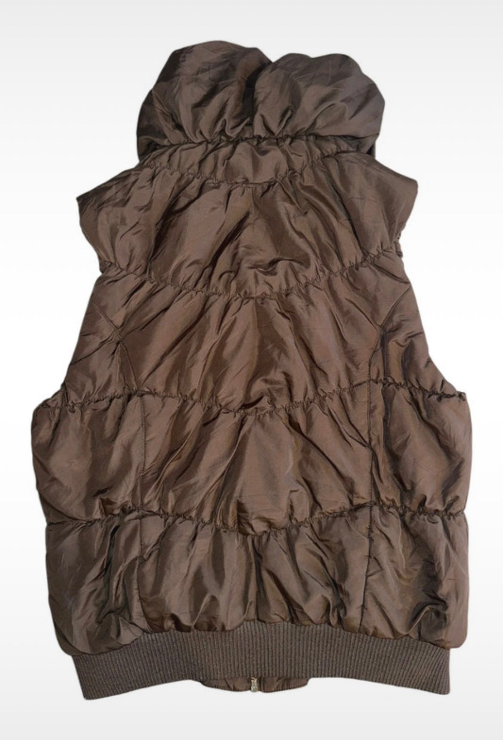Lipsy Y2K Puffer Bodywarmer с Leopard Faux Fur