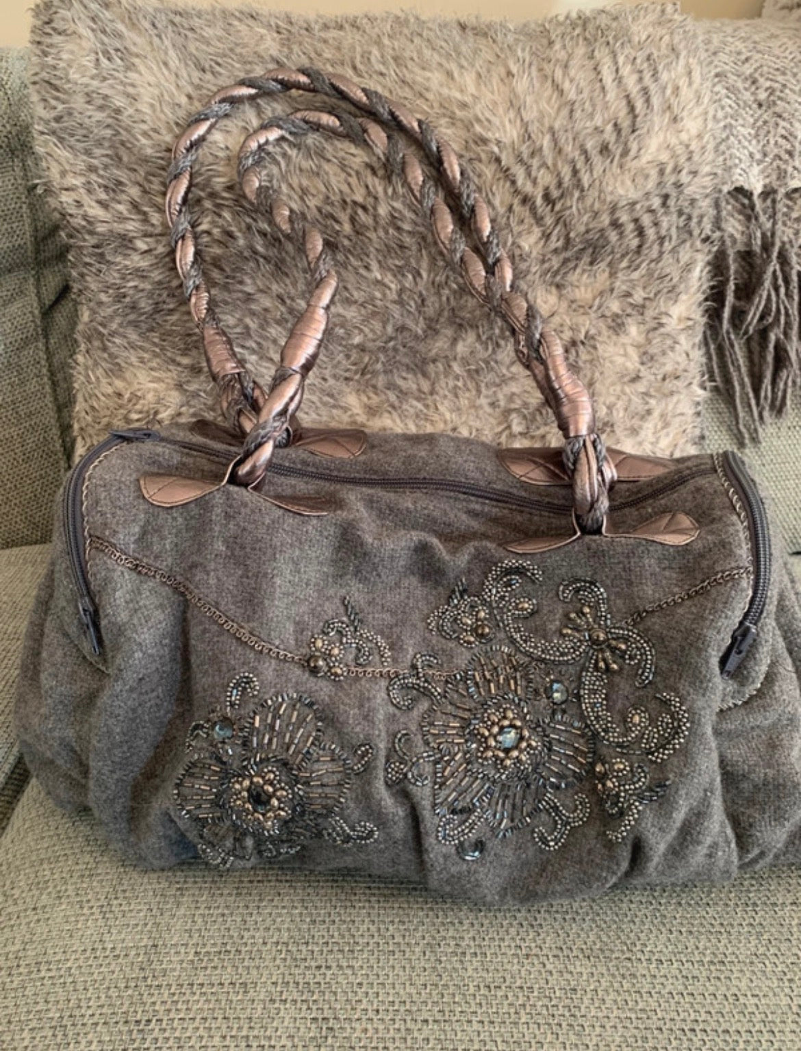 Vintage Accessorize Embellished Boho чанта