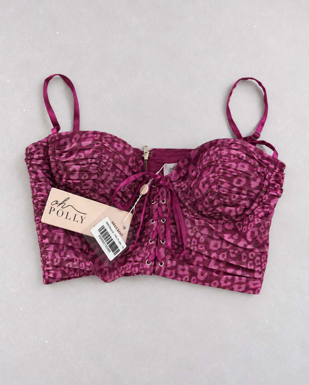 Oh Polly corset crop top