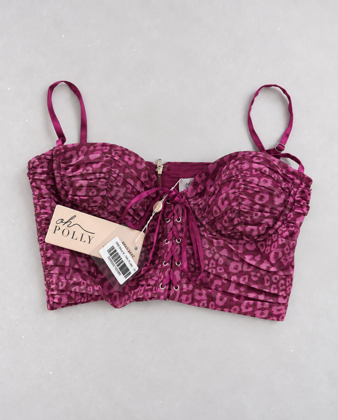 Oh Polly corset crop top