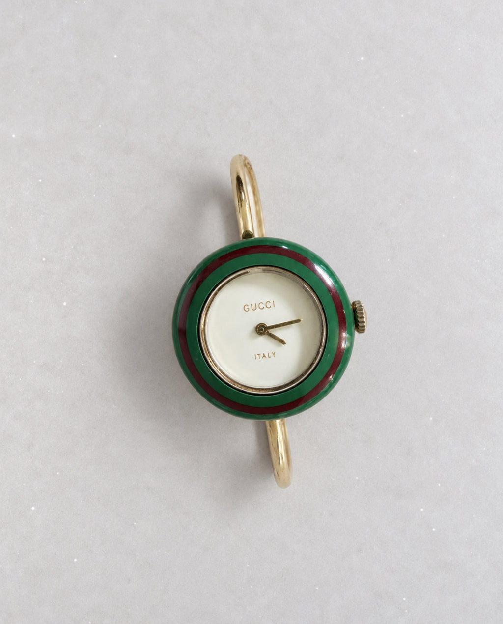 Винтидж Gucci Change Bezel bangle watch от 90-те