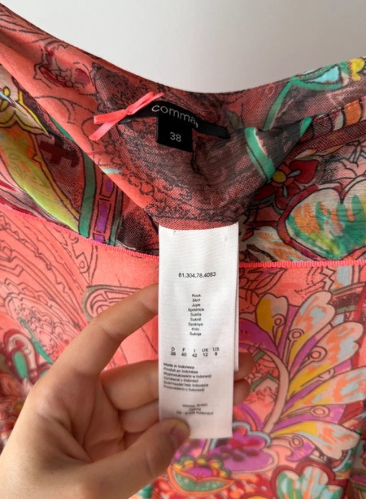 Comma paisley mesh пола