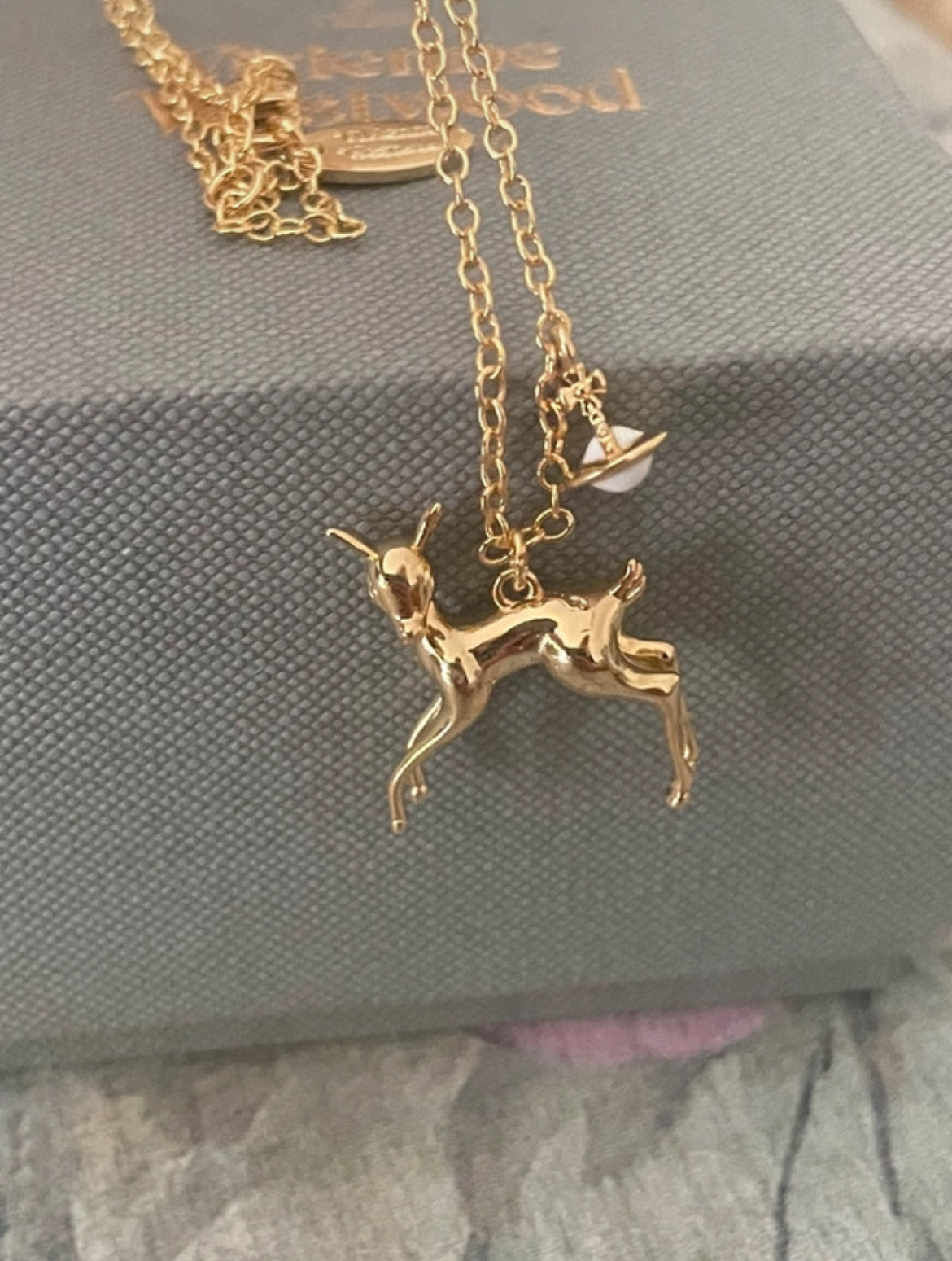 Рядка Vivienne Westwood Deer Necklace