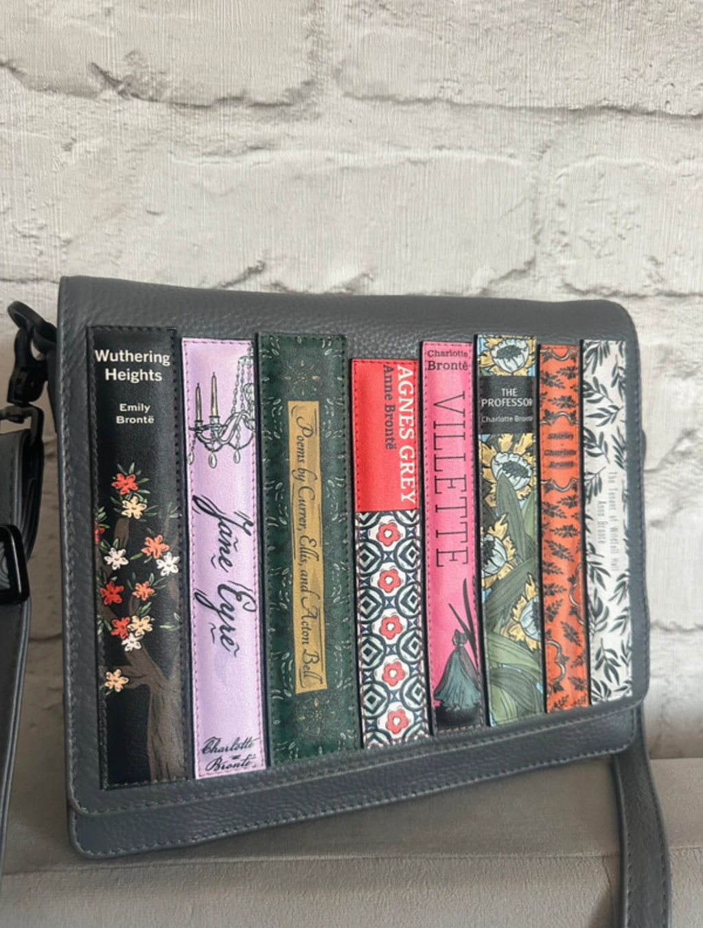 Кожена crossbody чанта Yoshi Brontë Bookworm