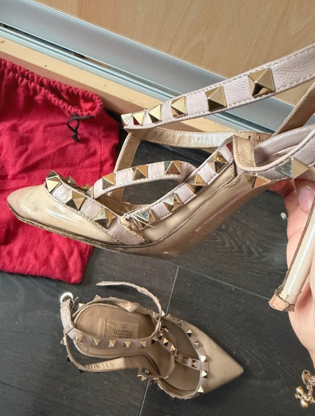 Valentino Garavani Rockstud токчета - 35,5
