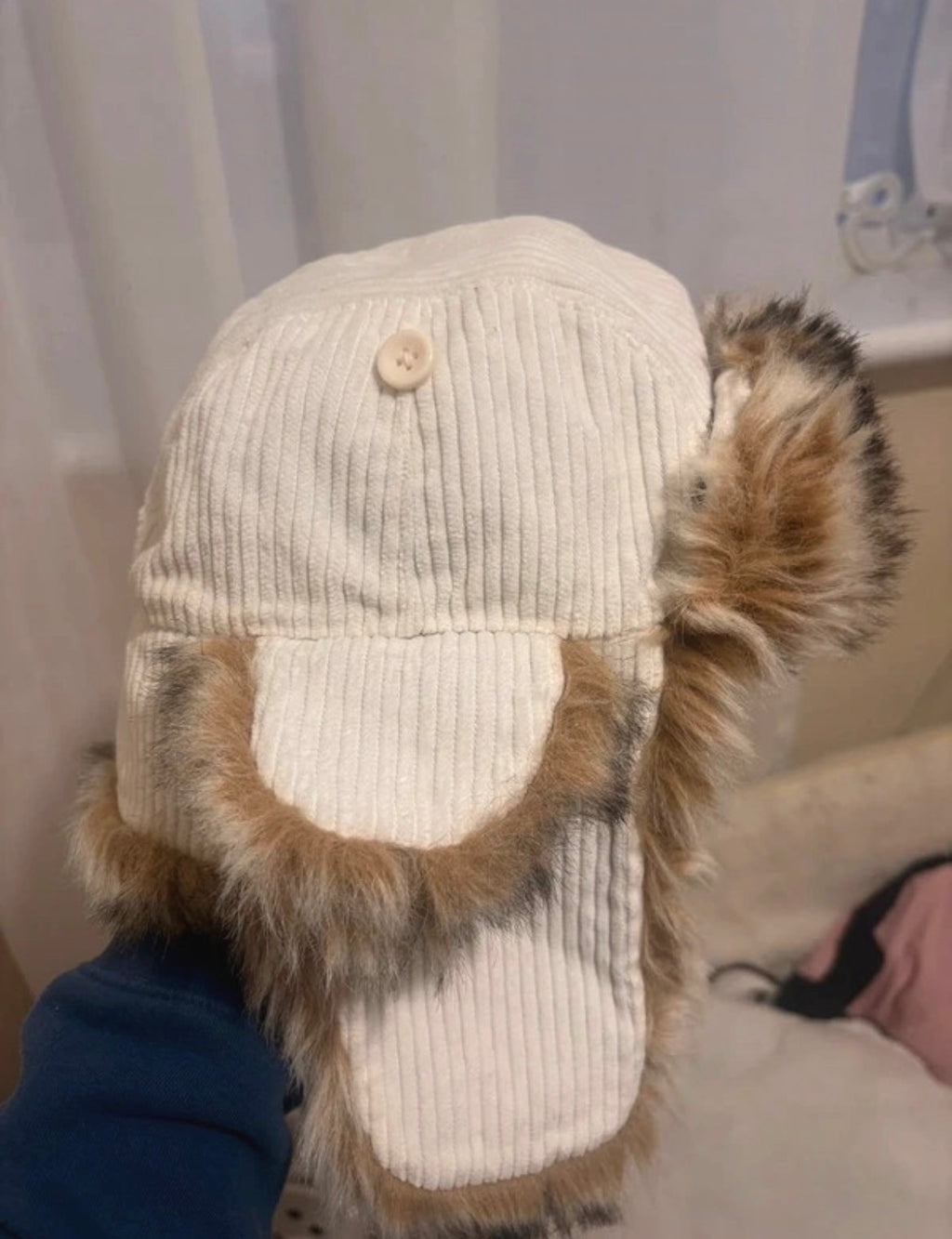 Винтидж зимна шапка Animal
