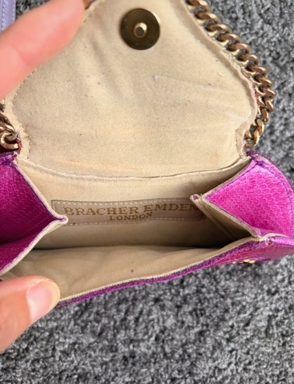 Рядка микро чанта Bracher Emden Swarovski Butterfly Clutch