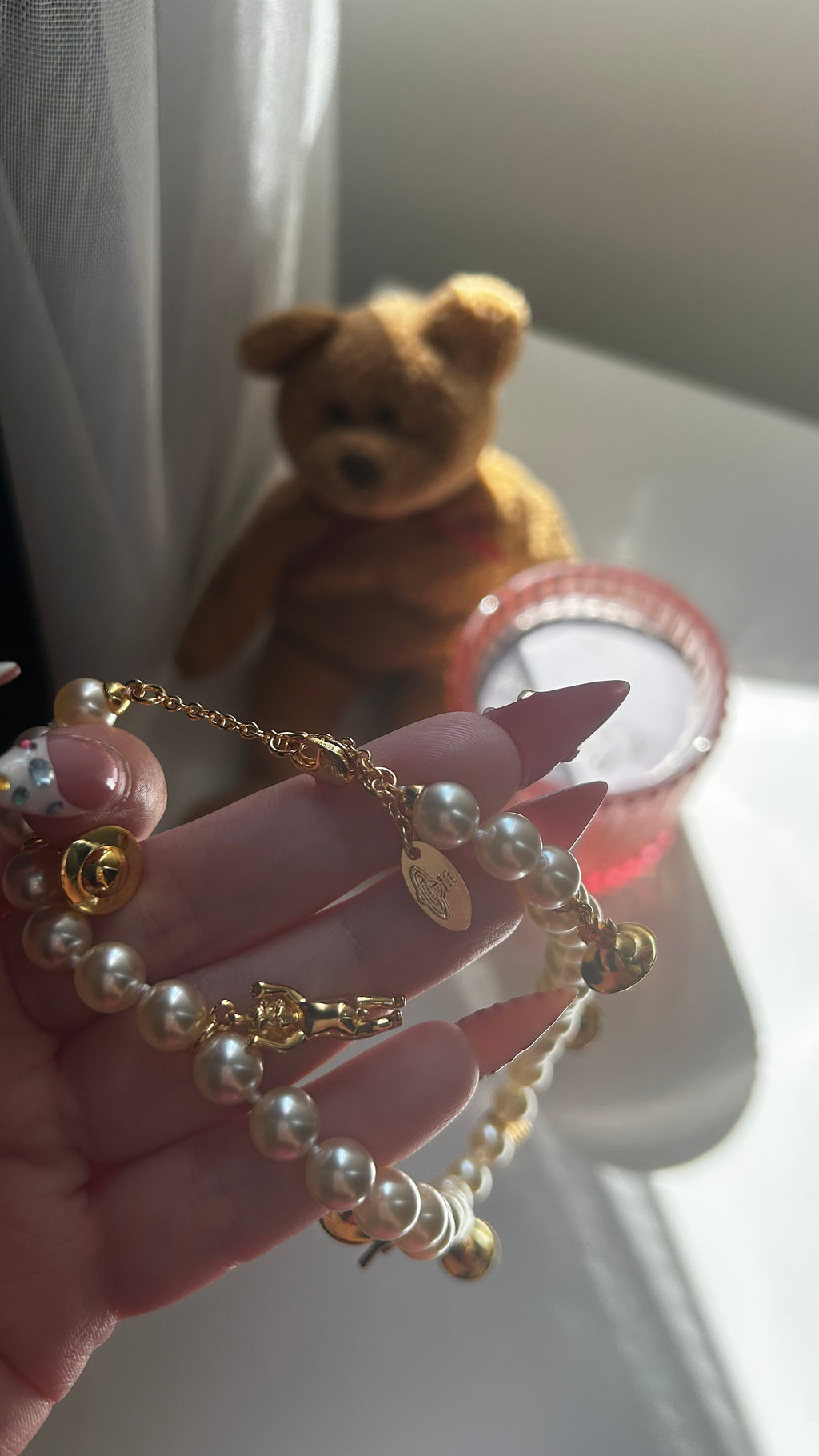 Колие Vivienne Westwood Charms & Pearls