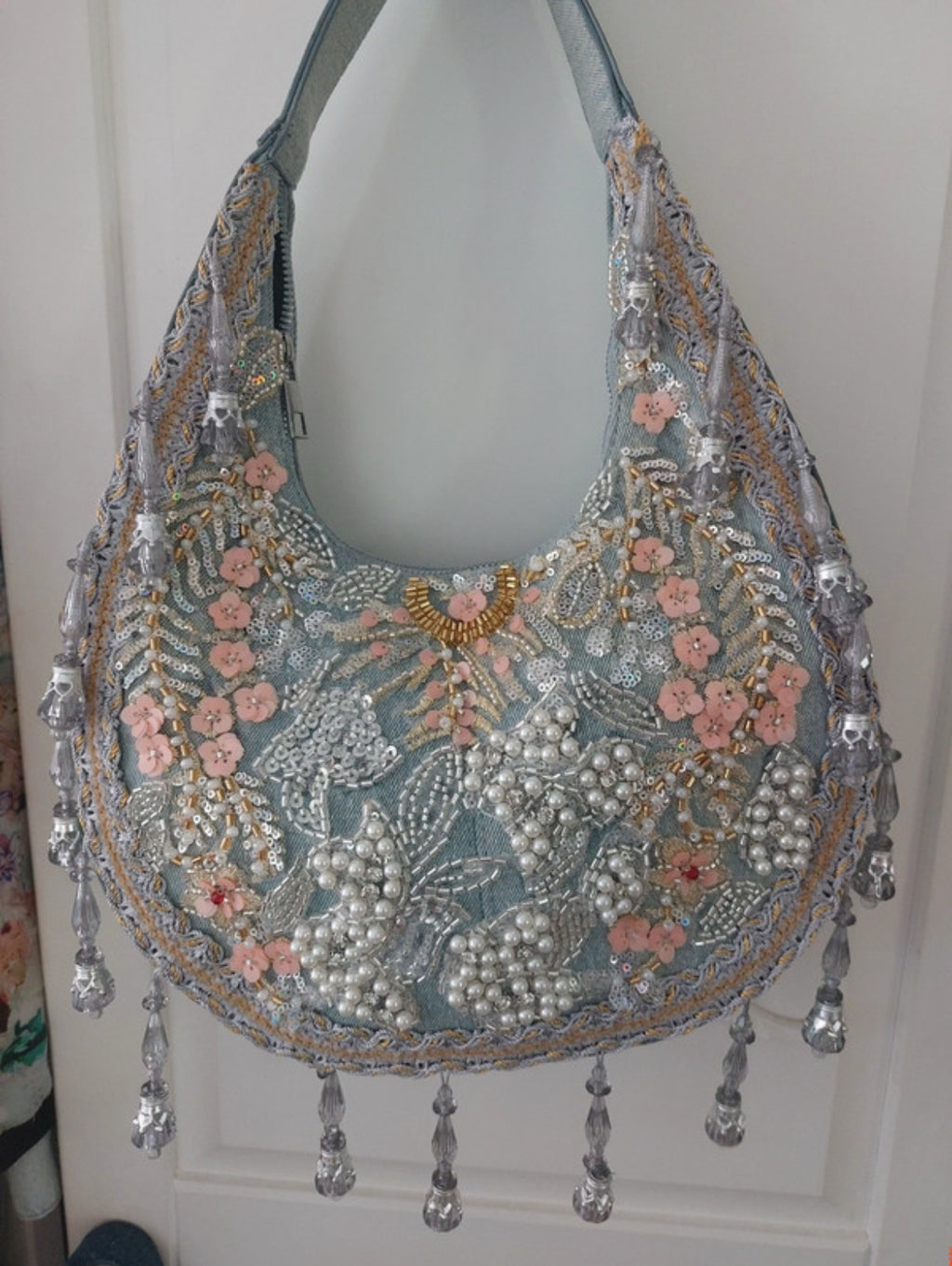 Деним handmade чанта
