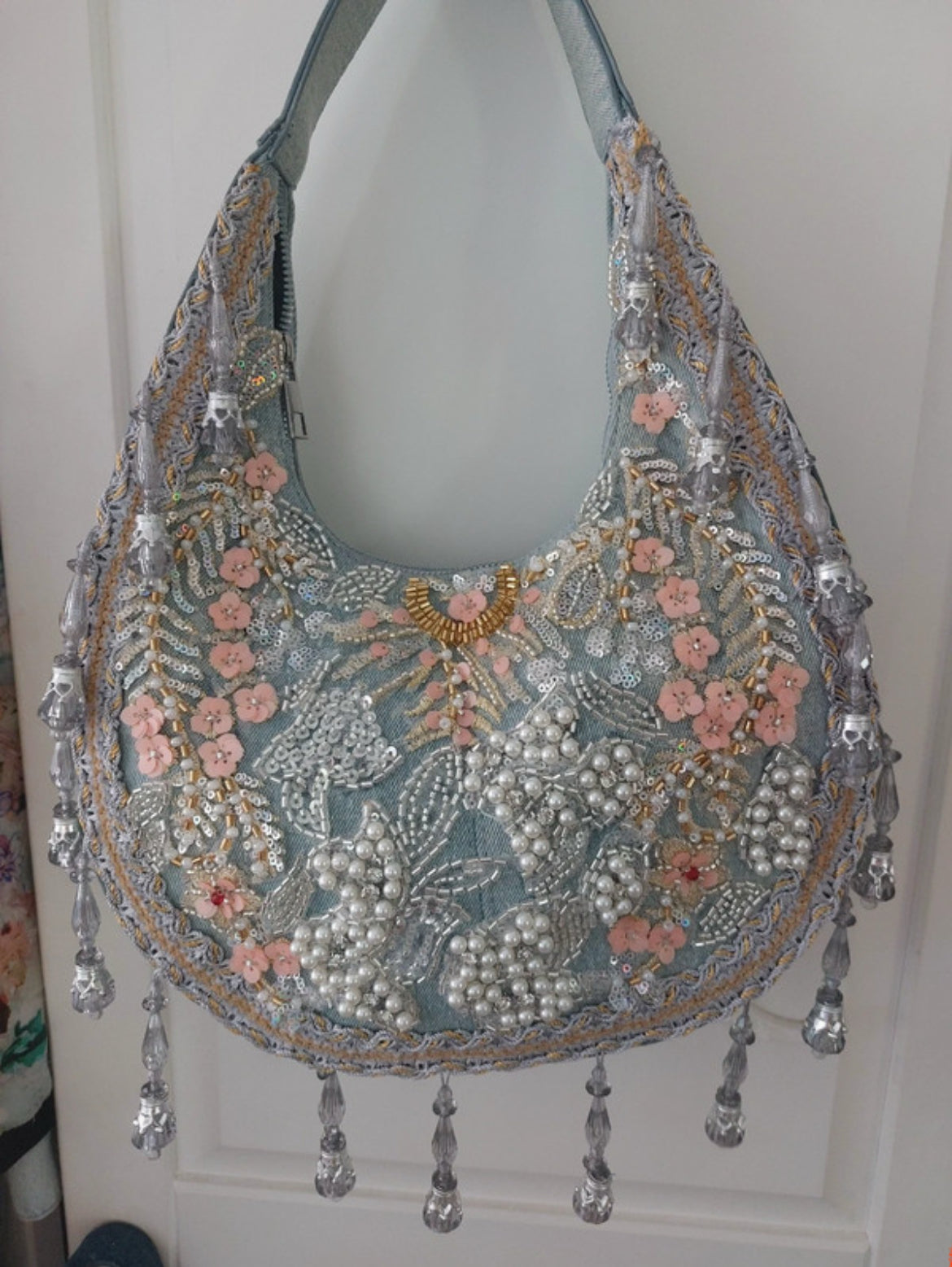 Деним handmade чанта