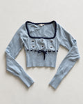 Kimchi Blue by Urban Outfitters плетен топ