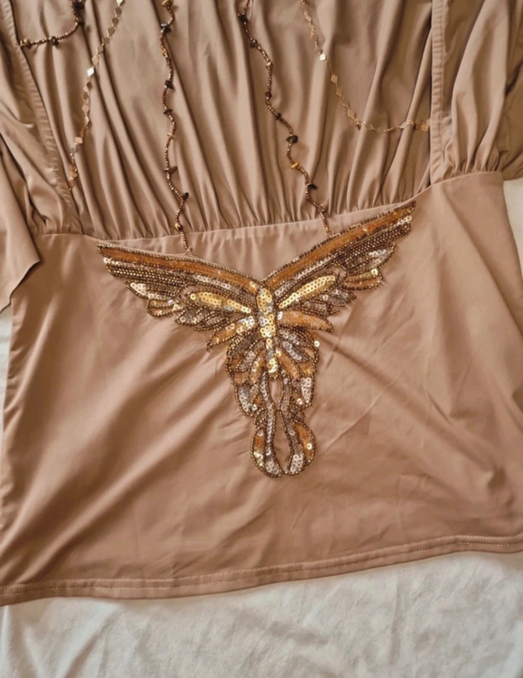 Jaded London Embellished Backless Mini рокля