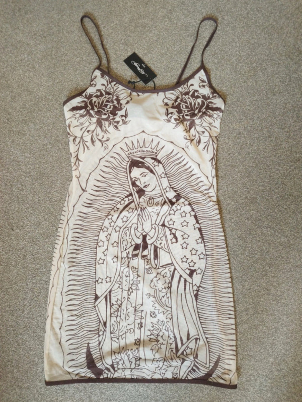 Ed Hardy Virgin Mary рокля