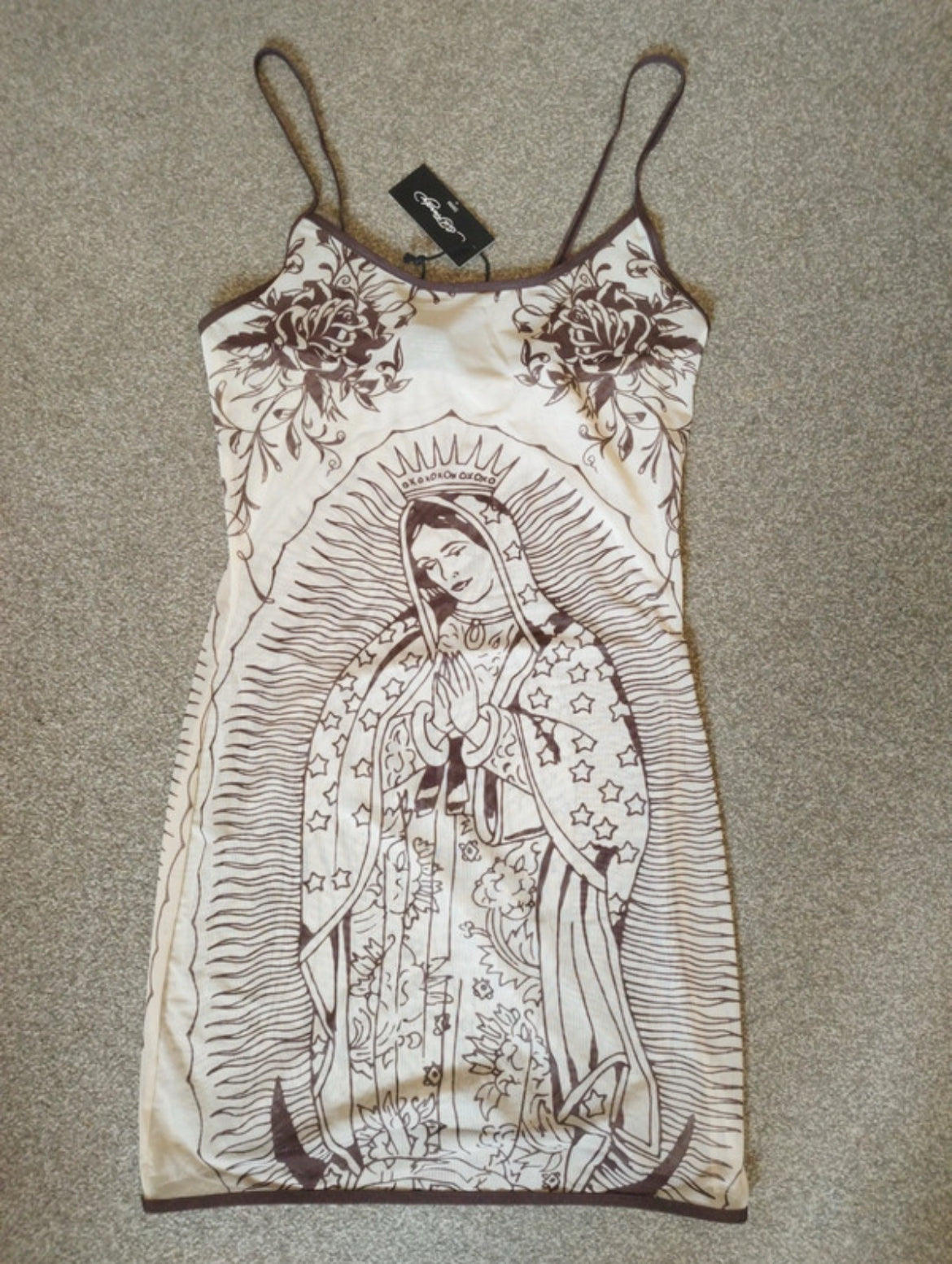 Ed Hardy Virgin Mary рокля