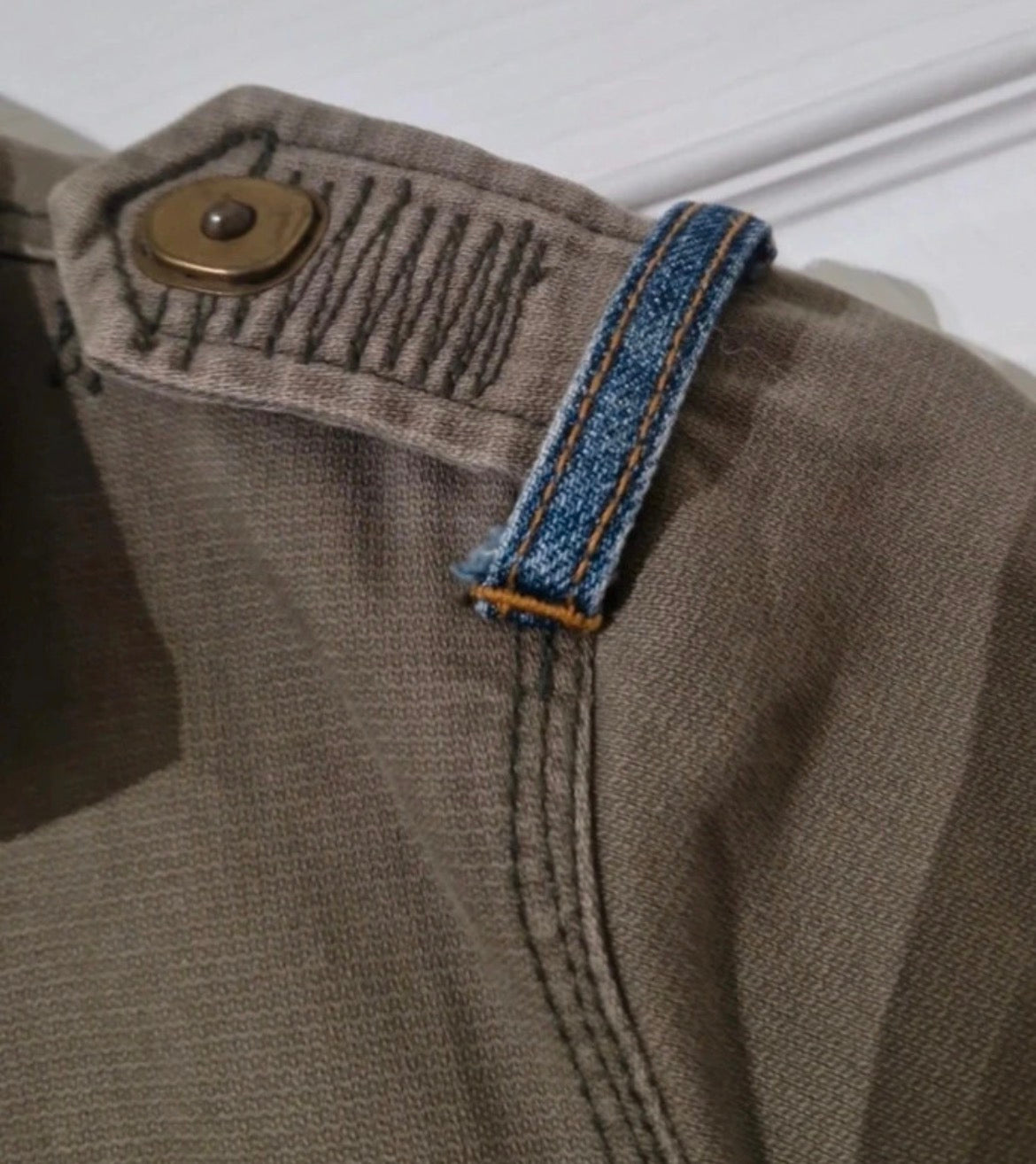 Vintage Miss Sixty Y2K Khaki Bomber яке