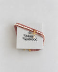 Vivienne Westwood Aleksa Velvet Choker – дизайнерско колие с перли и Orb висулка